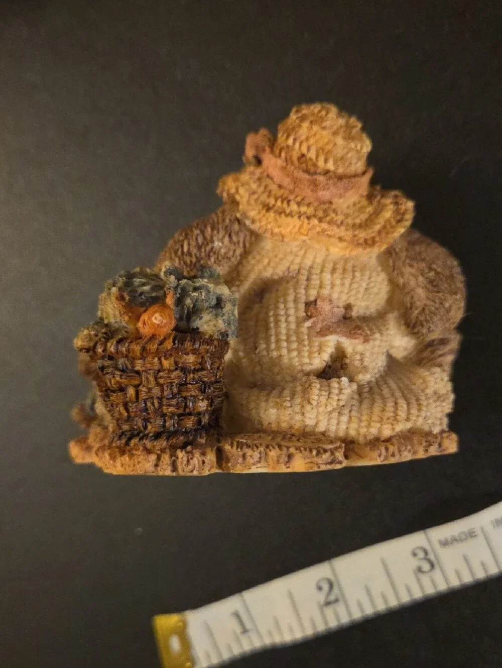Boyds Bears Brown and Cream Woodland Figurine Trio